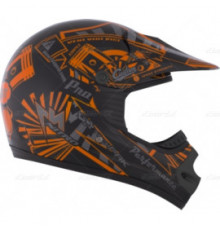 Шлем кроссовый CKX TX 218 Pursuit оранжевый размер M