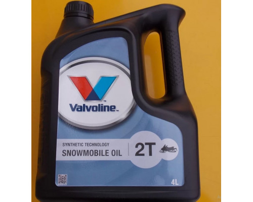 879838 VALVOLINE SNOWMOBILE Масло Моторное Синтетическое 2Т Двухтактное 4 Литра