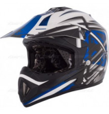 Шлем кроссовый CKX TX529 Leak синий размер L