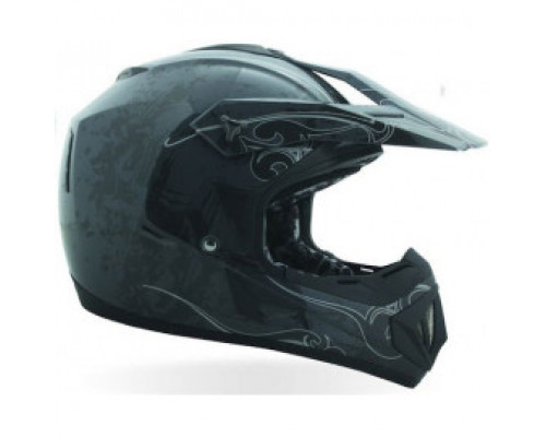 Шлем кроссовый CKX TX529 Blast черно/серый размер L
