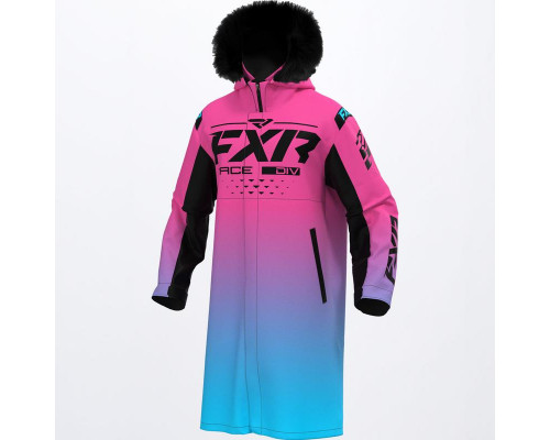 Пальто Женское FXR Warm-Up с утеплителем EPink/Lilac/Sky 220230-9487 