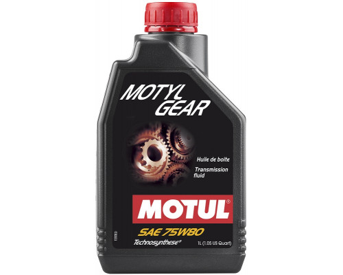 105782 MOTUL Трансмиссионное масло MOTYLGEAR 75W-80 1 литр