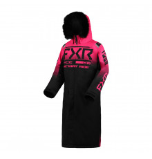Пальто Женское FXR Warm-Up с утеплителем Black/Fuchsia 230230-1090 