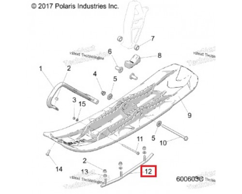 2879025 Коньки Для Лыж Для Polaris