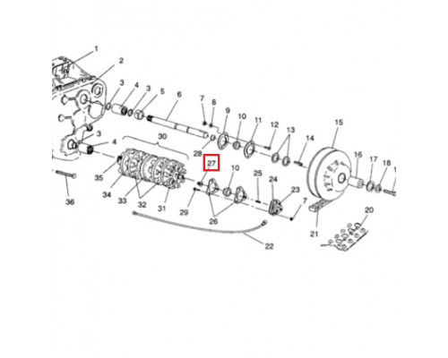 3280019 Втулка Металлическая Привода Спидометра Для Polaris Widetrak LX