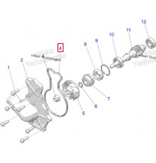 5416669 Прокладка Помпы Для Polaris