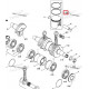 SM-09081-4 SPI Поршень +1.0 мм Для Ski Doo 552F 420889050