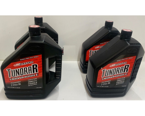 299128 MAXIMA RACING OILS Масло Моторное Двухтактное Tundra R 4 Литра