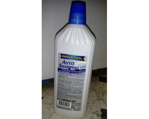 1360005-001-01-000 RAVENOL Autoshampoo Шампунь Для Мойки Автомобильный Концентрат 1 Литр