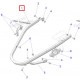 VOEVODA Бампер Передний Усиленный 3D Для Polaris Matryx 1025199, 1025199-067, 2884817-067 (Черный муар/шагрень)