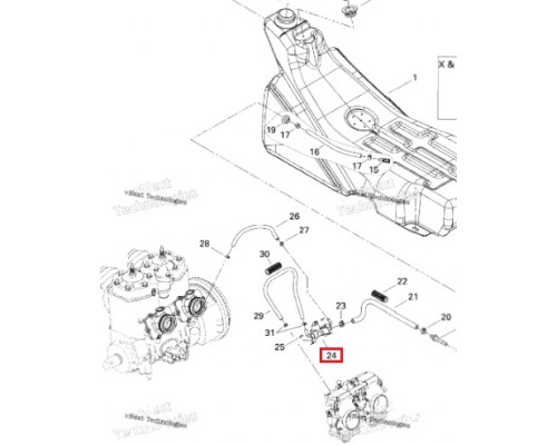 SM-07211 SPI Бензонасос Для Ski Doo 403901811