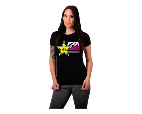 Женская футболка FXR Team Rockstar 201410-1060 