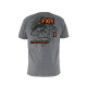 Футболка FXR Strike Grey/Heather/Orange 202059-0730 (2XL)