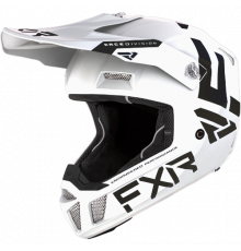 Шлем FXR Clutch CX Black/White 210617-0110 