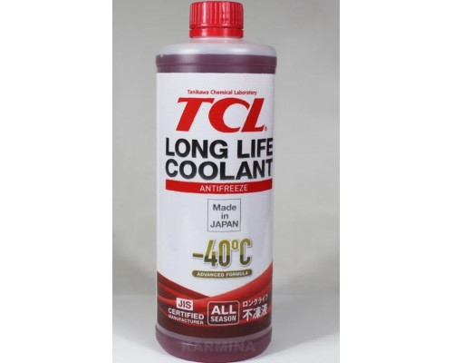 Антифриз TCL LLC Long Life Coolant -40C Красный 1 Литр