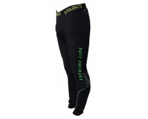 Кальсоны мужские Starks Warm Pants Extreme V2 черно/серые размер XL