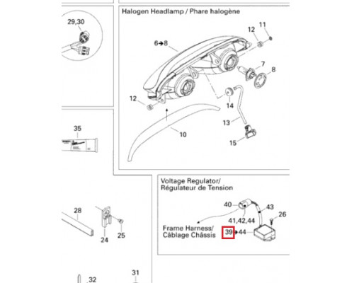 SM-01143 SPI Реле Регулятор Напряжения Для Ski Doo 515176188