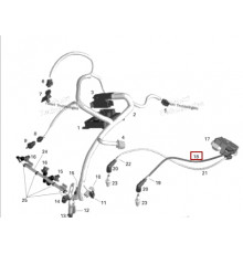 420665335 Провод Высоковольтный Для Ski Doo