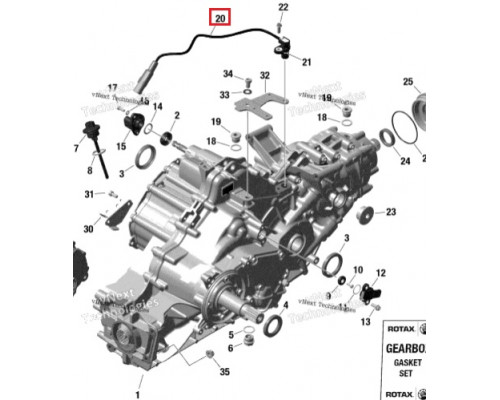 420265723 Датчик Скорости Для BRP Can Am 420265621, 420265626, 420265629, 420265722