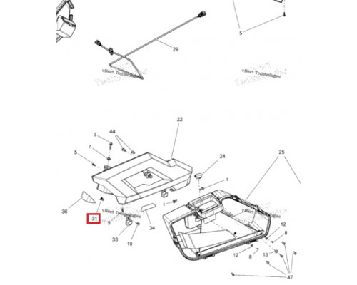 517302785 Клипса Стальная Для Ski Doo 517302183