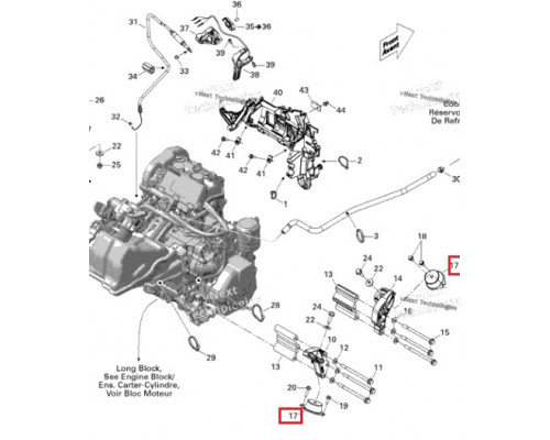 50-12-028 ПОЛИУРЕТАН Подушка Двигателя Для Ski Doo 512060729, 512060246, 512060457