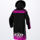 Пальто Женское FXR Warm-Up с утеплителем Black/Fuchsia 220230-1090 