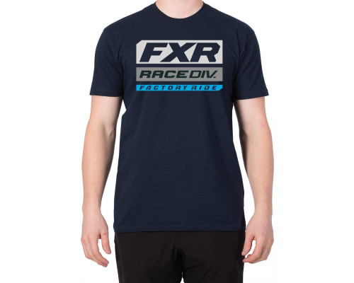 Футболка FXR Race Division Navy/Grey 201319-4505 