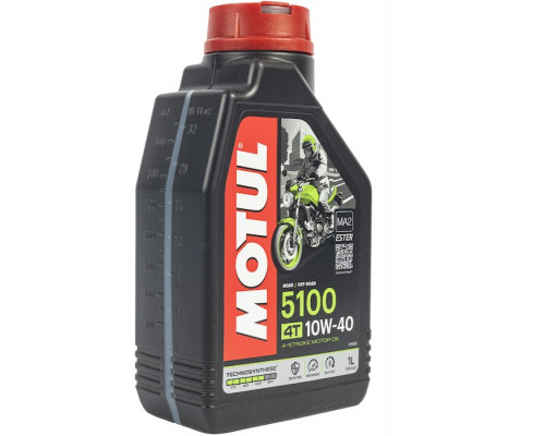 106906 MOTUL Масло Моторное Technosynthese 5100 4Т Четырехтактное SAE 10W-40 1 Литр