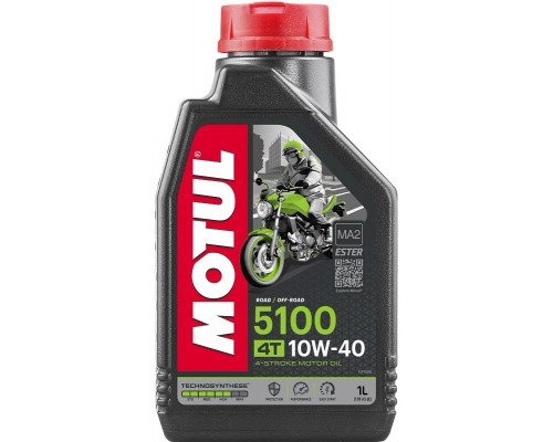 106906 MOTUL Масло Моторное Technosynthese 5100 4Т Четырехтактное SAE 10W-40 1 Литр