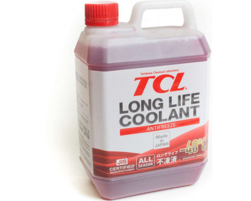 Антифриз TCL LLC Long Life Coolant -40C Красный 2 Литра