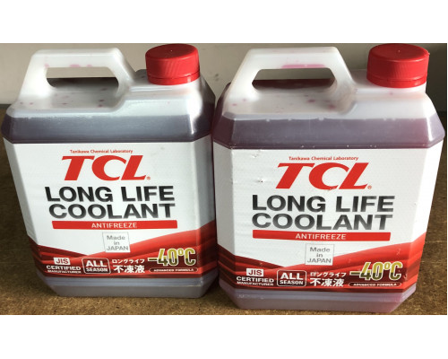 Антифриз TCL LLC Long Life Coolant -40C Красный 4 Литра