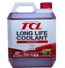 Антифриз TCL LLC Long Life Coolant -40C Красный 4 Литра