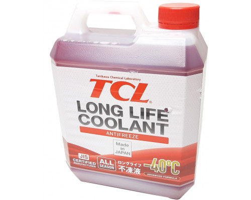 Антифриз TCL LLC Long Life Coolant -40C Красный 4 Литра