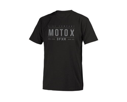 Футболка FXR Moto-X Black/Grey 202070-1005 