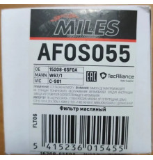 AFOS055 MILES Фильтр Масляный Для Baltmotors W67/1