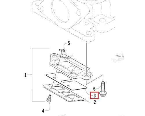 3006-014 Лепесток Впускного Клапана Для Arctic Cat 570