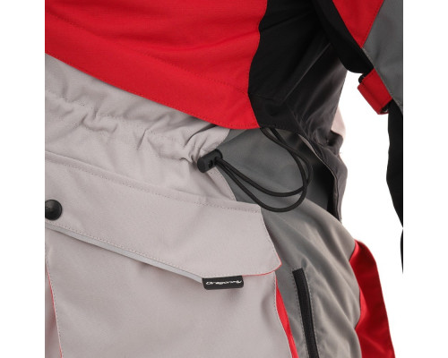 Куртка эндуро DRAGONFLY Freeride Grey-Red 400150-20-920 
