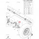 AT-06901 SPI Ступица Переднего, Заднего Колеса Для Yamaha B16-F510D-02-00, B16-F510D-01-00, B16-F510D-00-00, 3B4-25111-11-00, 3B4-25111-10-00