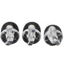 FXR Комплект Винтов Для Козырька Шлема Helium (Винты для козырька шлема HeliumBlack Универсальный)