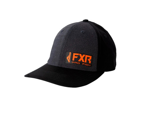 Бейсболка FXR Cast Hat Char Heather/Orange 201917-0630 (L/XL)