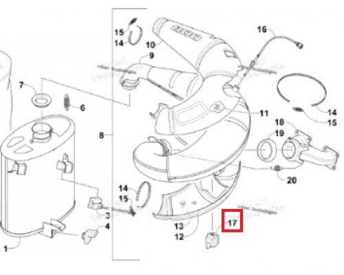 2612-667 Демпфер Выпускной Системы Для Arctic Cat