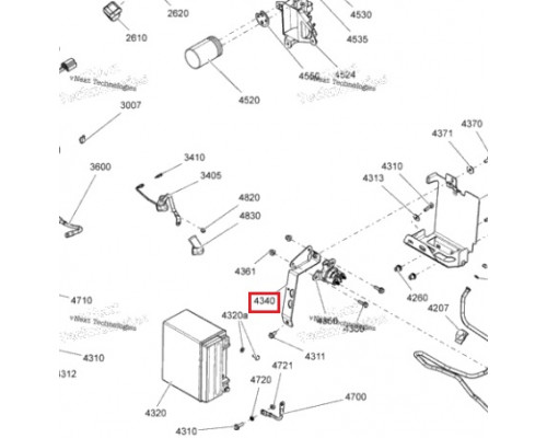 515177266 Кронштейн Аккумулятора Для Ski Doo