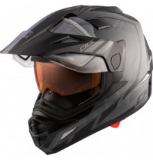 Шлем CKX QUEST RSV EDL снегоходный с подогревом визора, серый, размер M