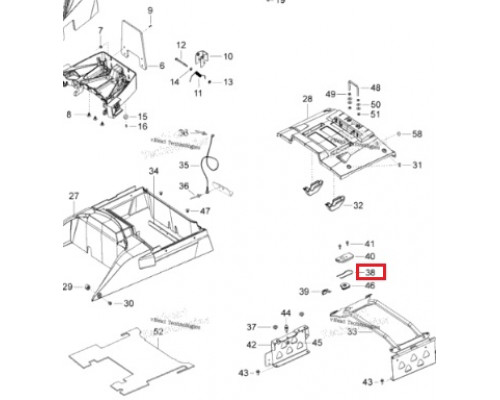 269700017 Пружинный Фиксатор Для Ski Doo 269000017