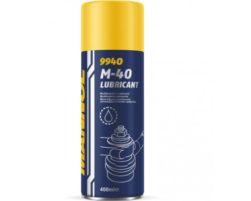 2470 MANNOL M-40 Lubricant Смазка Синтетическая Проникающая Универсальная ВД40 400 МЛ Аэрозоль