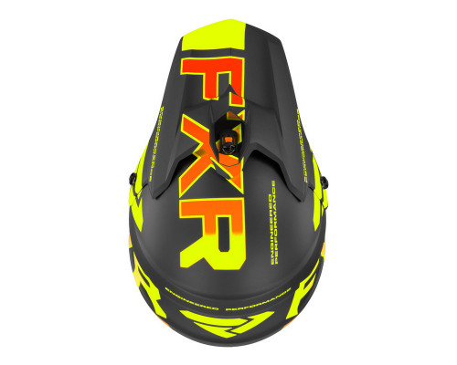 Шлем FXR Torque Team Black/Inferno Quick-Release 220620-1026 