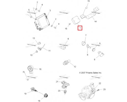 4012384 Реле Регулятор Напряжения Для Polaris 4011569, 4011925