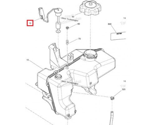 515176978 Датчик Уровня Масла Для Ski Doo