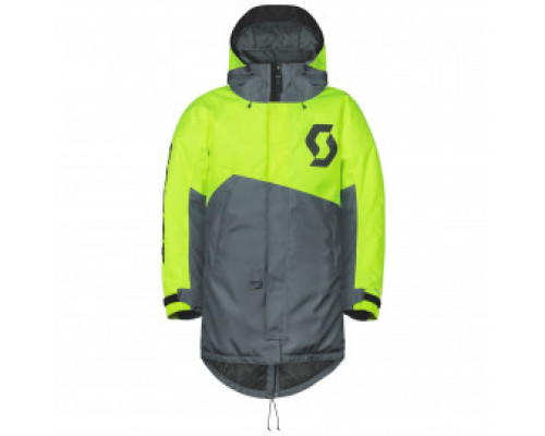 Куртка пальто SCOTT Coat Warm-Up серо-салатовый, размер S/M SC_292392-5776007