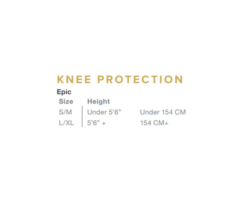 Защита колена EVS EPIC Black/Black (L/XL)